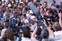 Lance Armstrong & Jan Ullrich mobbed by media