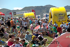 Fans on Port de Bales Fans on Port de Bales