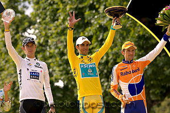 Schleck, Contador, Menchov
