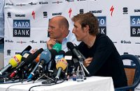 Andy Schleck press conference