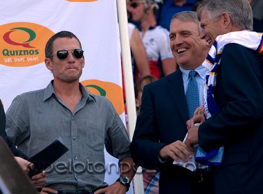 Lance Armstrong and Governor Ritter