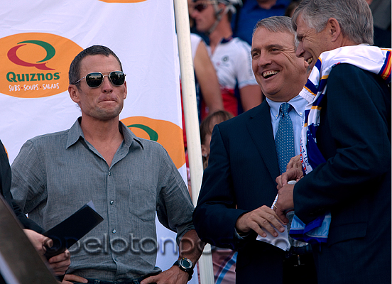Lance Armstrong and Governor Ritter Lance Armstrong and Governor Ritter