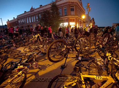 Bikes at dawn in Leadville