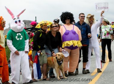 Silly costumes on Independence Pass