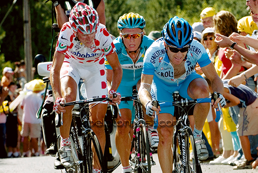 Leipheimer, Rasmussen, Vinokourov