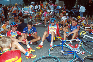 Riders on strike in 1998