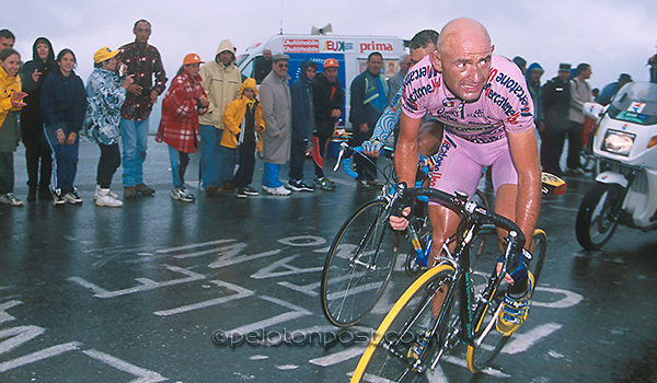 Pantani on Hautacam in the 2000 Tour de France