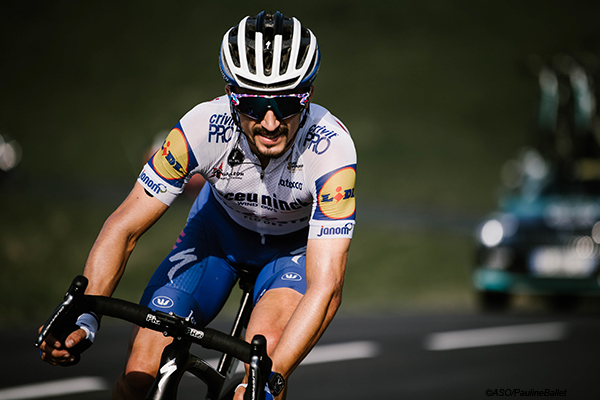 Tour de France: Alaphilippe in the break on first Alpine stage ...