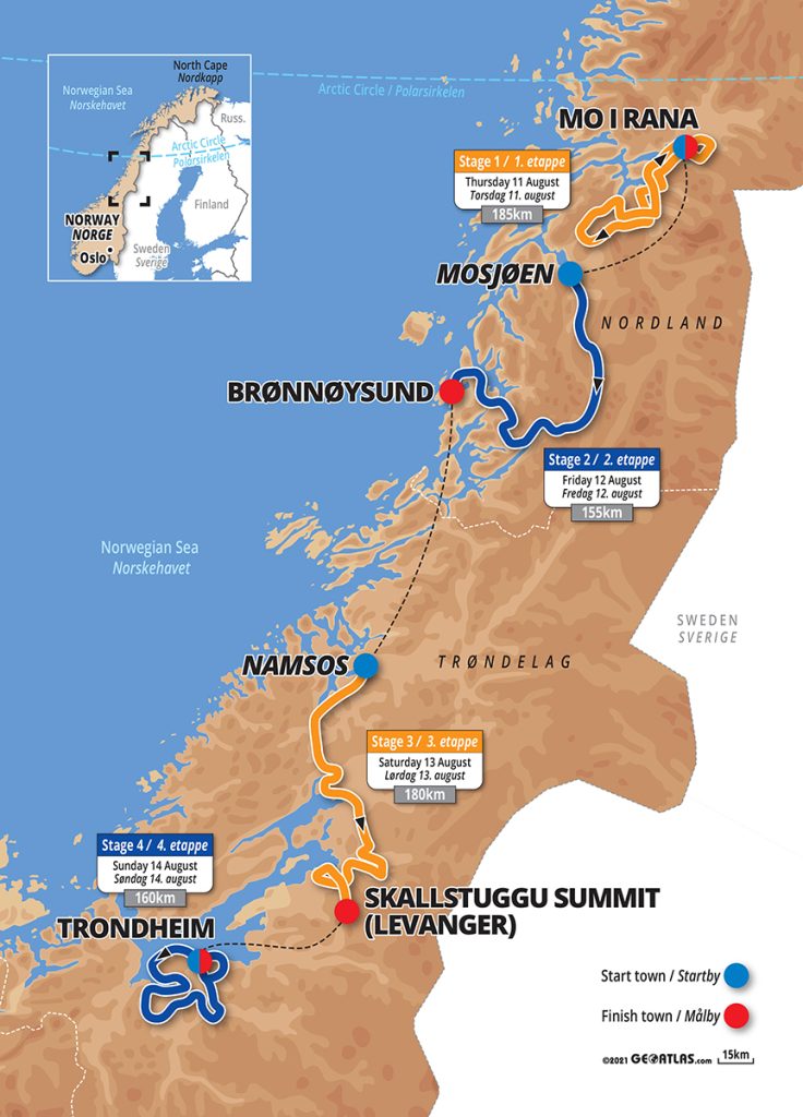 The Arctic Race of Norway Heads… South! – PelotonPost