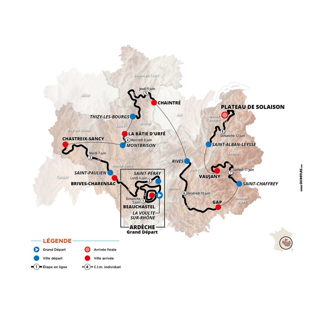 Critérium du Dauphiné 2022 PelotonPost