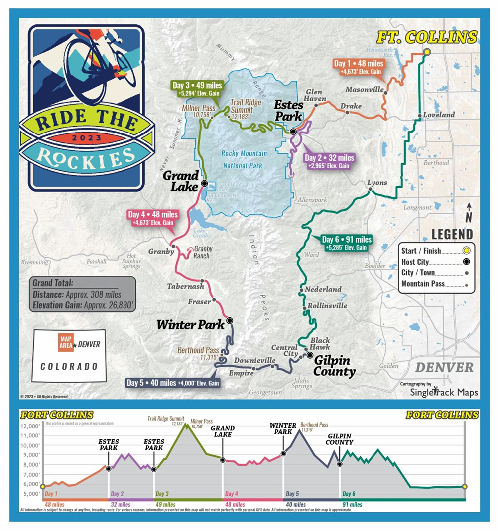The 2023 Ride the Rockies Route Announced! PelotonPost